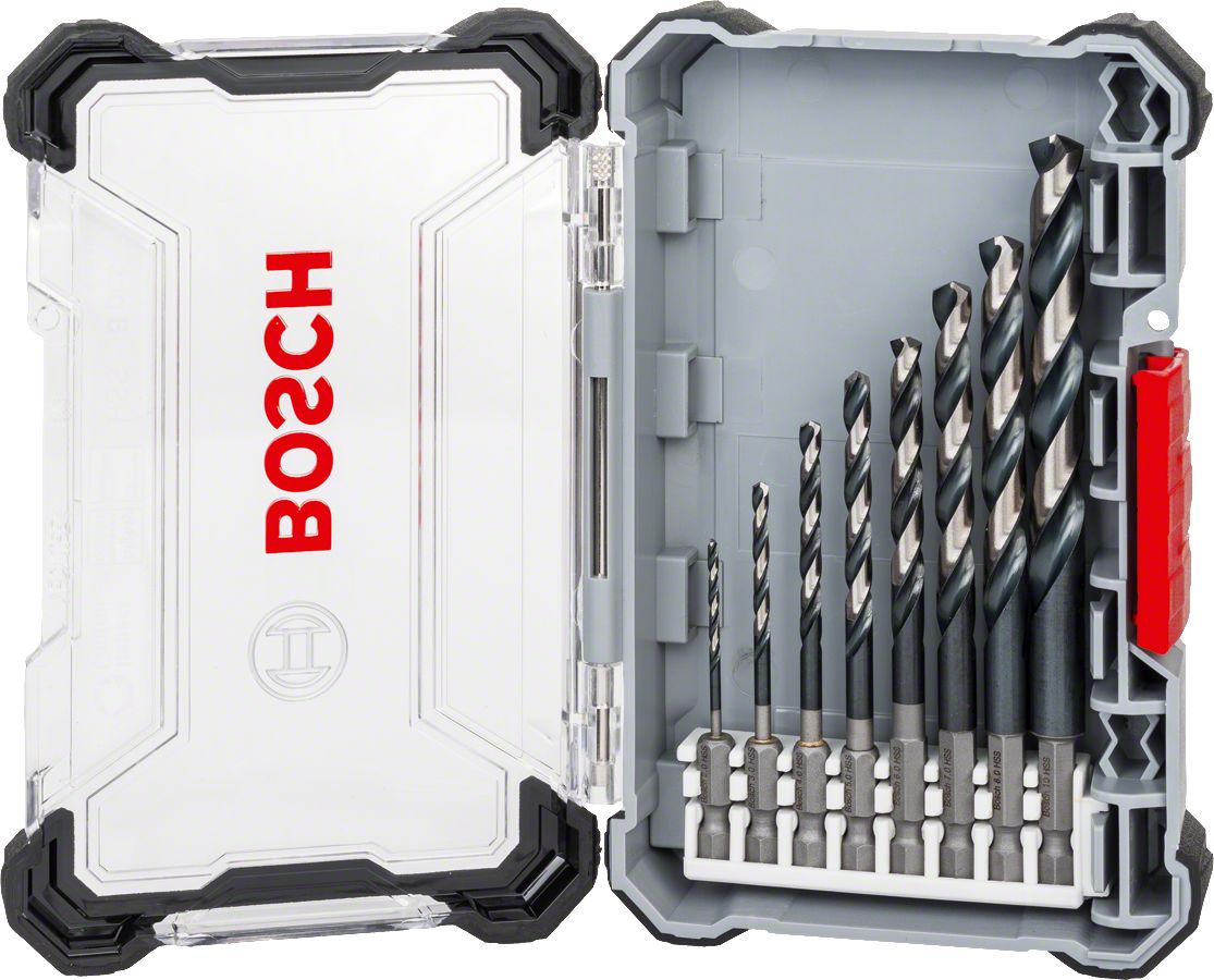 Bosch Impact Ctrl HSS 8'li Set