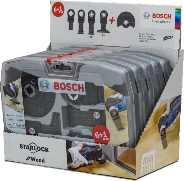 Bosch Aksesuarlar Bosch EXPERT Starlock Testere Ahşap & Metal Seti 7'li