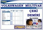 SGL-45312D MULTİVAN ÇEKİ DEMİRİ 07/2003-.. MULTİVAN AKSESUARLARI