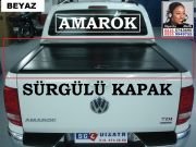 BEYAZ AMAROK SÜRGÜLÜ KAPAK ROLLBAK AMAROK AKSESUARLARI