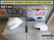 10703 KORANDO SPORTS SİNYALLİ AYNA KAPAĞI BEYAZ KORANDO SPORTS AKSESUARLARI