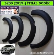 L200 2015+ İTHAL DODİK FENDER FLARES YENİ L200 2015+ AKSESUARLARI