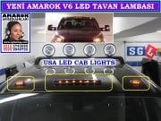 V6-S-1-14 YENİ AMAROK LED TAVAN LAMBASI YENİ AMAROK AKSESUARLARI SGL TUNİNG