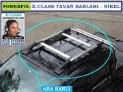 X-CLASS TAVAN BARLARI NİKEL ARA BARLI POWERFUL X-CLASS AKSESUARLARI