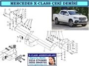 SGL-27304A MERCEDES X-CLASS ÇEKİ DEMİRİ X-CLASS AKSESUARLARI