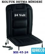 Kamyon Tır 24 Volt Waeco MagicComfort Koltuk Isıtıcı Kılıf MH-45 24 Volt Koltuk Isıtma Minderi MH-45