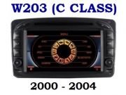 MERCEDES W203 C CLASS DVD VE NAVİGASYON SİSTEMİ CYCLONE