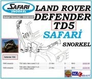 DEFENDER TD5 SAFARİ SNORKEL SS581HF 1999-...