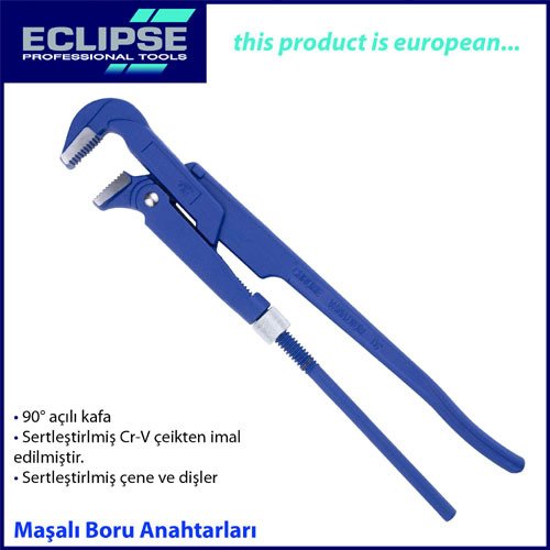 Eclipse ESWDPW3 Maşalı boru anahtarı 75 mm