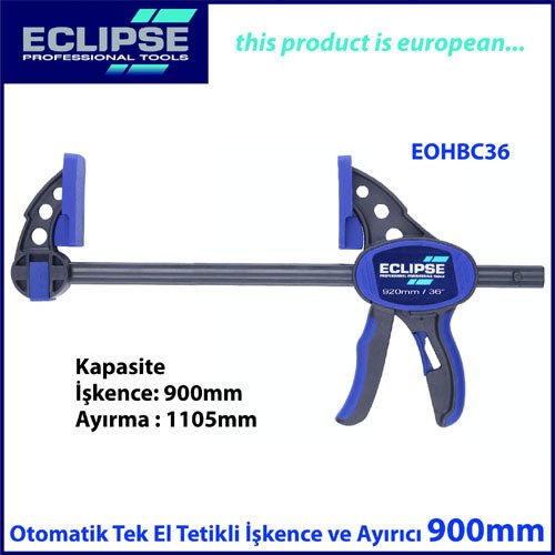 Eclipse EOHBC36 Otomatik tek el ile kullanım işkence ve ayırıcı 900 mm
