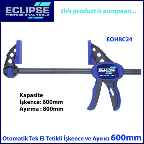 Eclipse EOHBC24 Otomatik tek el ile kullanım işkence ve ayırıcı 600 mm