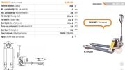 NETLİFT NL-APG 20H- Transpalet Galvaniz Standart Çatal