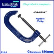 Eclipse E20-6 G Tip Ağır Hizmet İşkence 150 mm