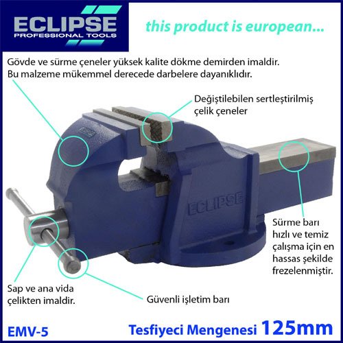 Eclipse EMV-5 Tesfiyeci Mengenesi 125 mm