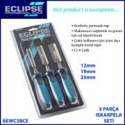 Eclipse Iskarpela Seti 13-19-25mm (3 Parça)