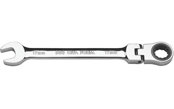 C-GEAR Cırcırlı Kombine Anahtarlar Mafsallı - Metrik 9mm
