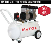 Mytol EWS40 Sessiz Kompresör  40 Lt  1,5HP