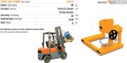 NETLİFT NL-DHE 25 Forklift Varil Ataşmanı