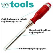 Weber Tools Ağaç Saplı Iskarpela 14 x 140 Mm