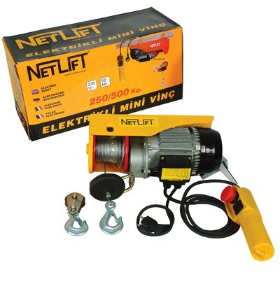NETLİFT NL-EW125/250 ELEKTRİKLİ VİNÇ