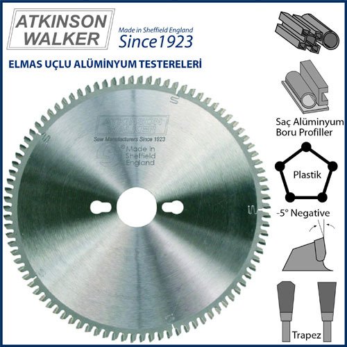 T864 NFE Elmas Alüminyum Testeresi 200 mm 64 diş