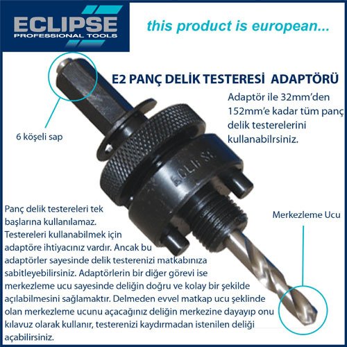 Eclipse E2 Adaptör 32-152MM Pançlar İçin