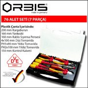 Orbis 76-717 VDE İzoleli Alet Seti (7 Parça)