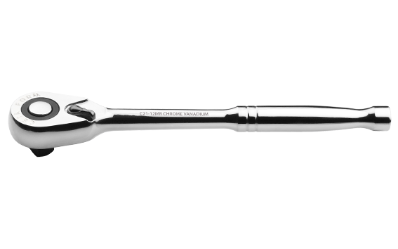Ceta Form 1/2” Düğmeli Cırcır Kolu (Metal Saplı)