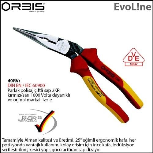 Orbis 21-150/40RV EvoTel HD İzoleli Kargaburun 220mm