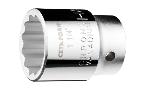 Ceta Form 3/4” 12 Köşe (Yıldız) Lokma Anahtar - Inch - 1-1/4'' x 54mm