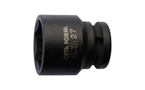 Ceta Form 1/2” 6 Köşe Havalı Lokma Anahtar 11mm x 38 mm