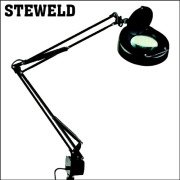 STEWELD 8064-1CP 3D ESD Floresanl Işıklı Masa Mengeneli Büyüteç