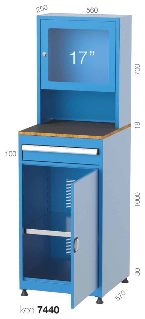 Koçel 7440 -  LCD EKRAN BİLGİSAYAR KABİNİ