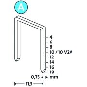 NOVUS A Tip 53/8MM Süper Sert Zımba Teli 5000 li Paket