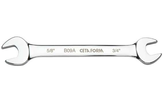 Ceta Form Çatal İki Ağız Anahtarlar - Inch 1 x 1-1/8 ''
