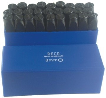 DECO ALMAN MALI ÇELİK HARF TAKIMI 1mm