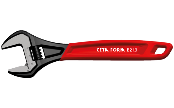 Ceta Form Kurbağacık Anahtarlar (Fosfat Kaplı-PVC Daldırma Saplı) 150mm - 6''