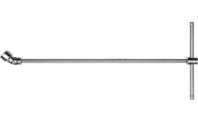 Ceta Form T Saplı Flex Lokma Anahtar - 6mm