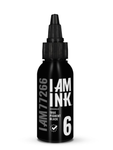 I Am INK #6 True Pigment Black 50 ml