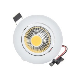 ARMATÜR COB LED DOWNLIGHT 5W BEYAZ GÖVDE 6500K BEYAZ IŞIK