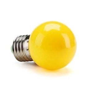 Gece lambası ampulü Led 1W E27 Sarı