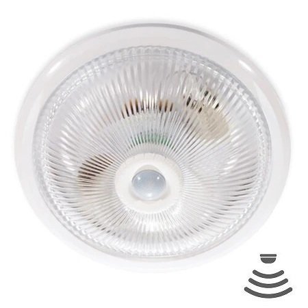 ARMATÜR IŞILDAR SENSÖRLÜ TAVAN LED CAMLI (ACİL KİT) 18W 6500K BEYAZ IŞIK 01132