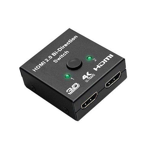 ADAPTÖR HDMI SWITCH ÇİFT YÖNLÜ BİRLEŞTİRİCİ VE DAĞITICI 1/2 POWERMASTER PM-19903