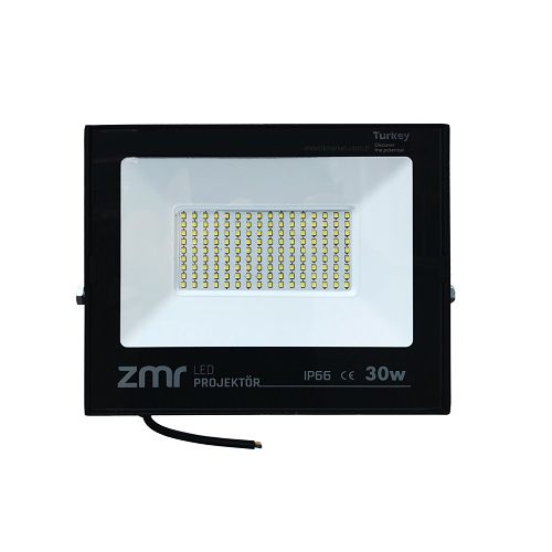 ZMR Led Projektör 30W Beyaz Işık 6500K