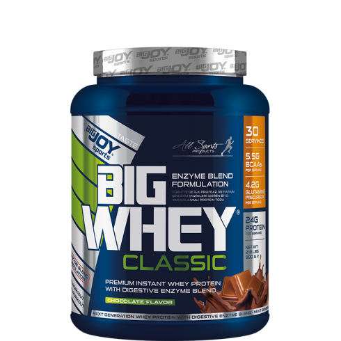 Bigjoy Sports BIGWHEY Whey Protein Classic Çikolata 1020g 30 Servis