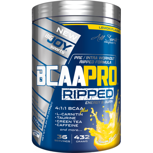 Bigjoy Sports BCAAPro 4:1:1 Ripped Limon 432g