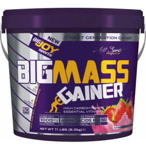 Bigjoy Sports BIGMASS Gainer Çilek Aromalı 5kg