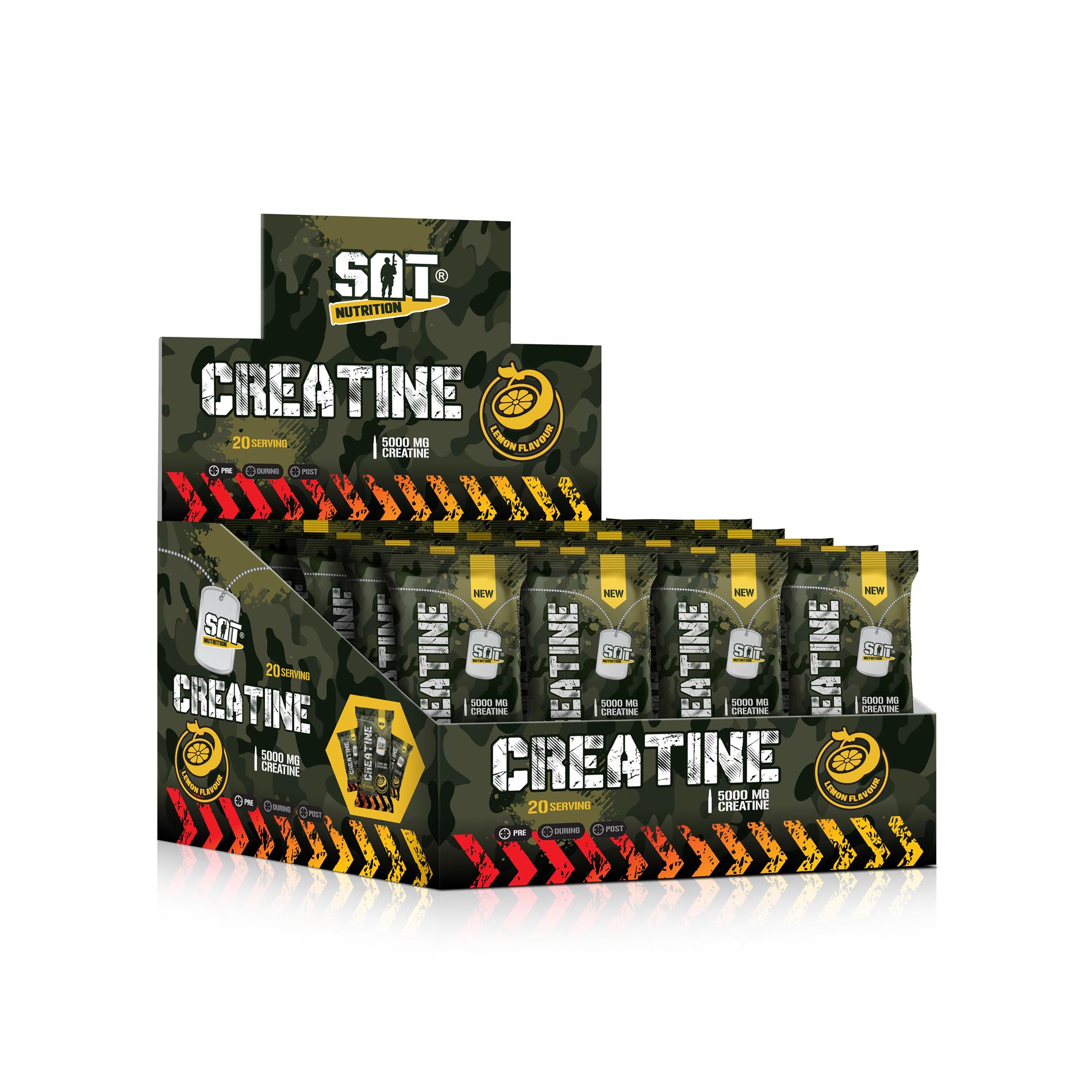 Sat Nutrition Creatine 20x7 GR. Limon Aromalı