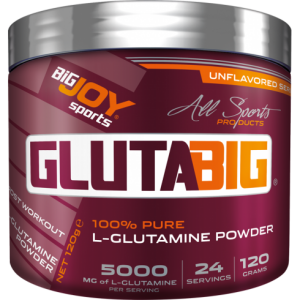 BigJoy Glutabig %100 Glutamine Powder Aromasız 120gr
