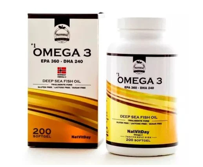 NatVitDay Omega 3 - 200 Softgel